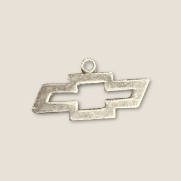 Chevy Other - Vintage Sterling Silver Chevy Bowtie Pendant 1.5 Grams 1 Inch Jewelry Charm